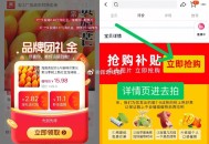 海南树上熟贵妃芒中果5斤装,-,详情页进‘抢夠补贴’,拍下💰13.9，折2.7一斤!!,9$AWh